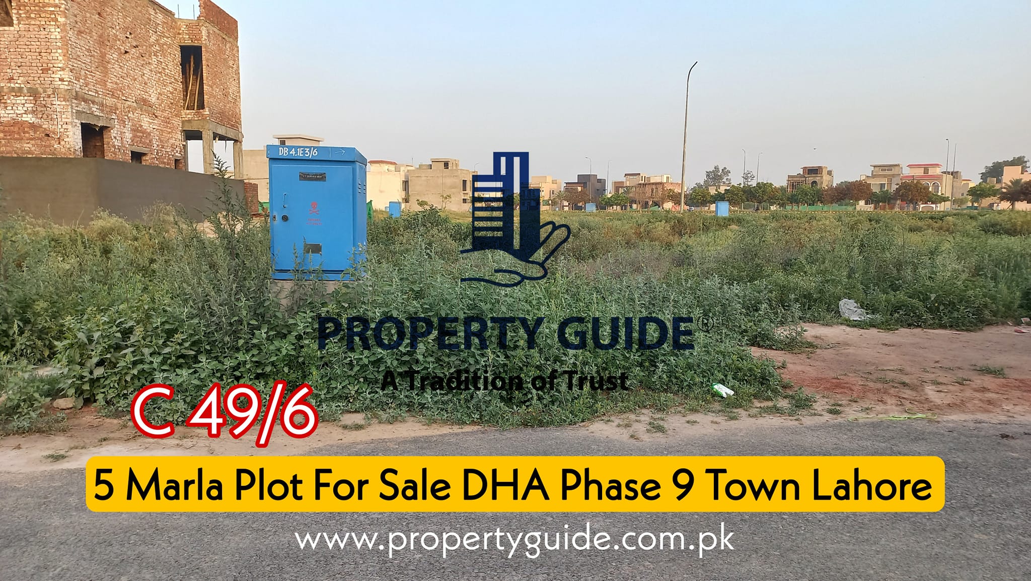 05 Marla Plot For Sale In DHA Phase 9 Town Lahore – C 49/6