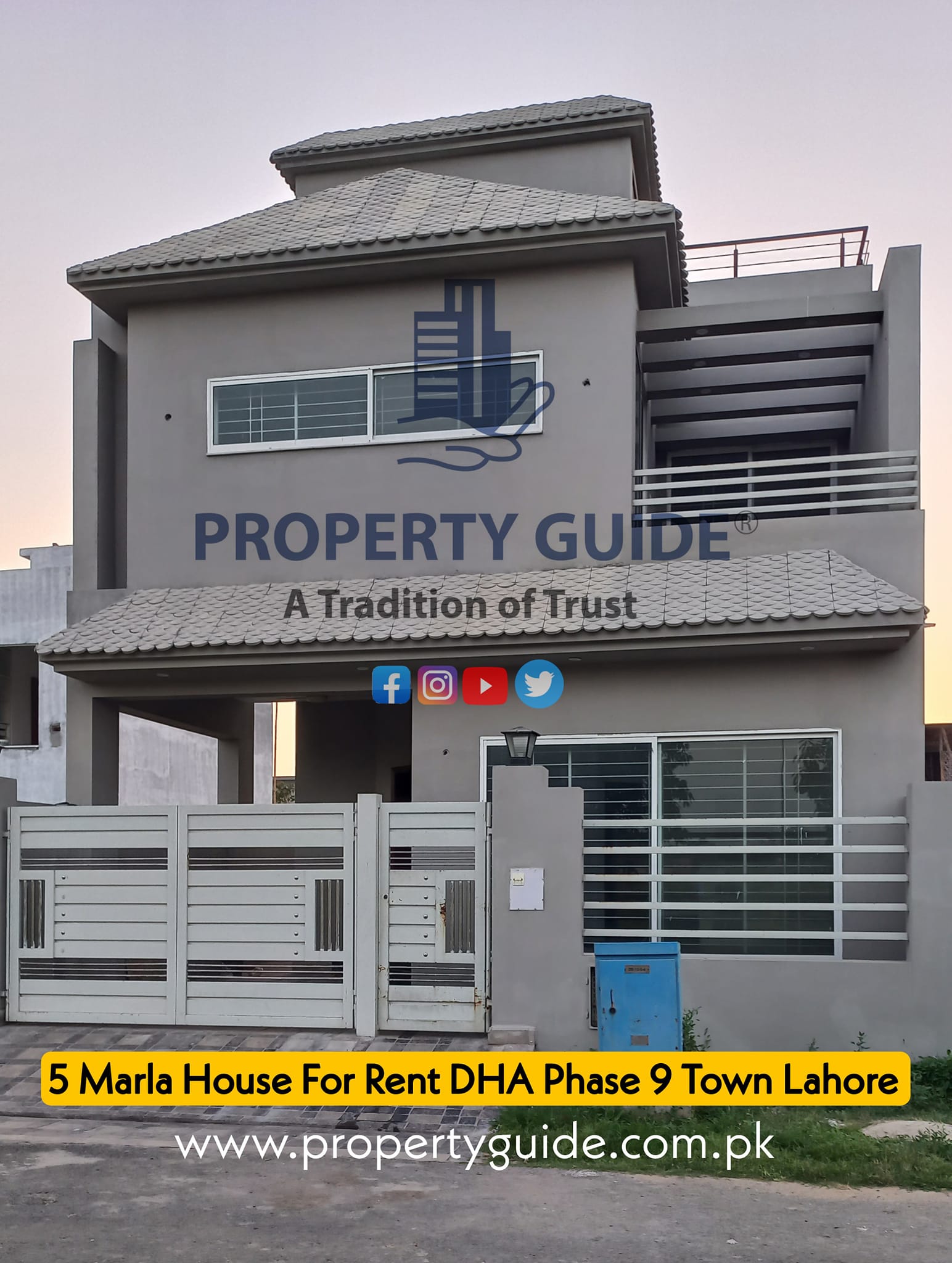 5 Marla House For Rent DHA Phase 9 Town Lahore – D Block