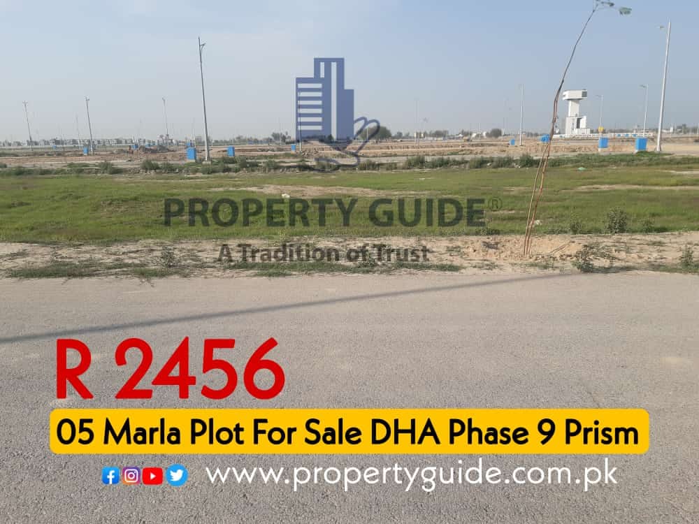 DHA Phase 9 Prism R Block 5 Marla Plot For Sale