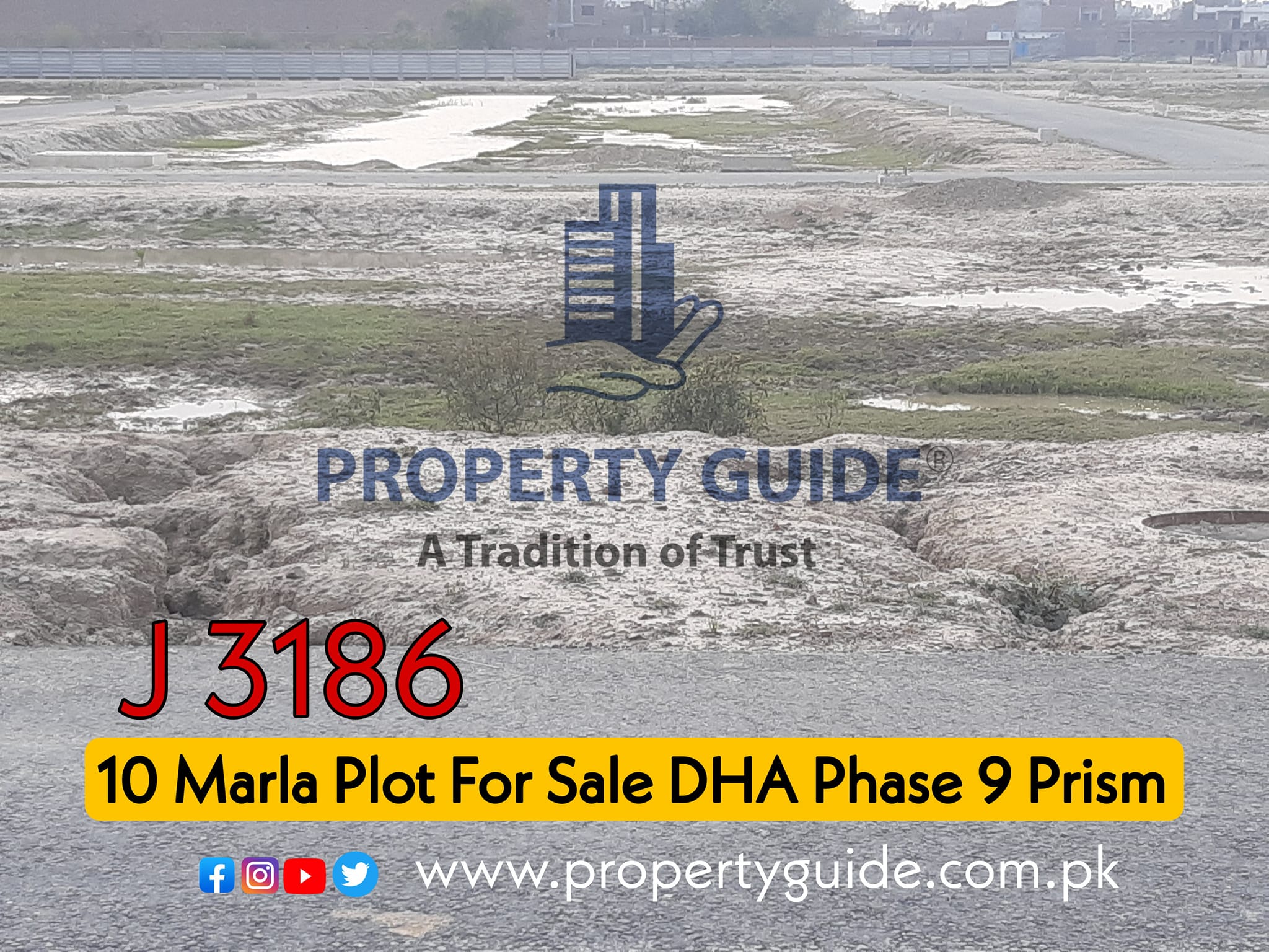 DHA Phase 9 Prism 10 Marla Plot Prices