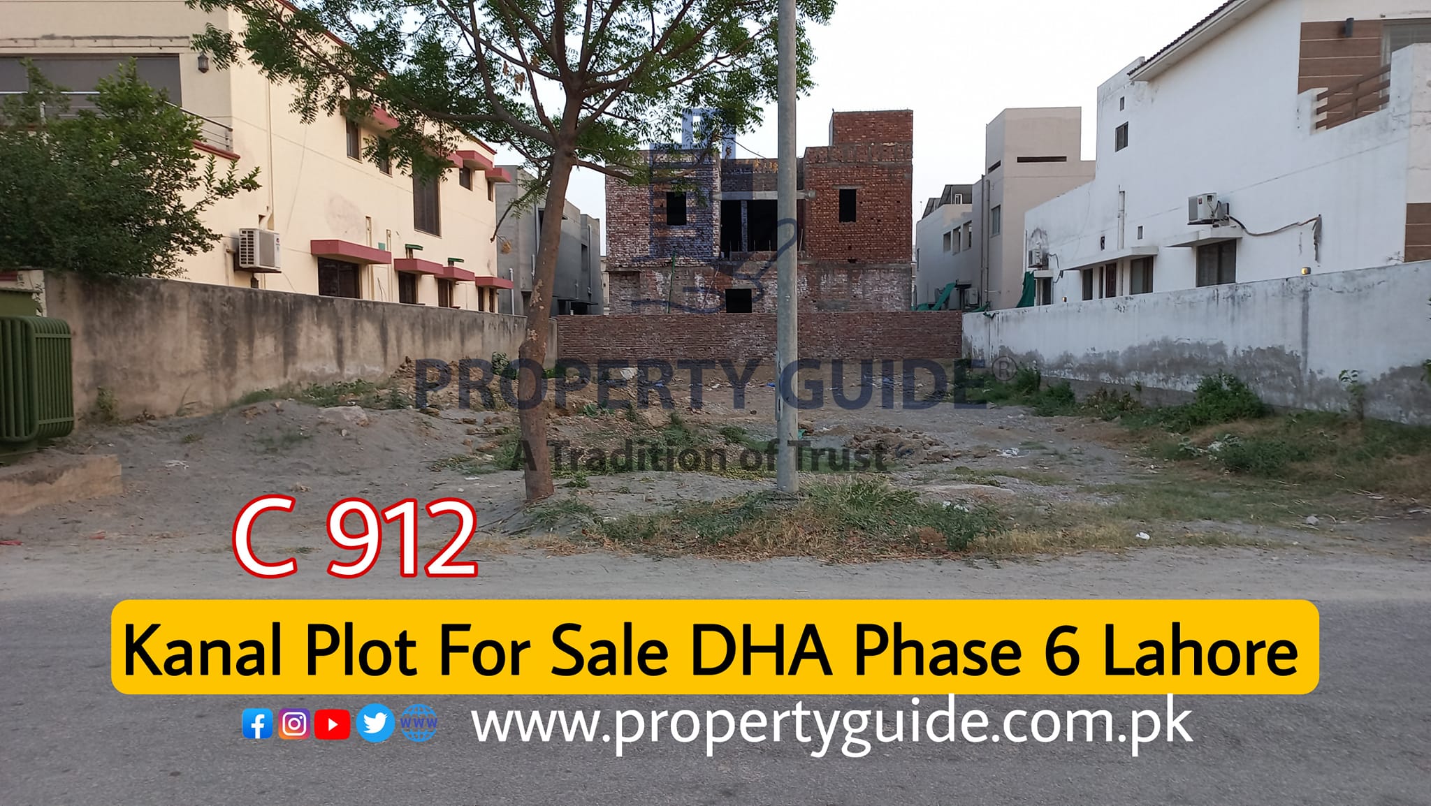 Plot For Sale In DHA Phase 6 Lahore