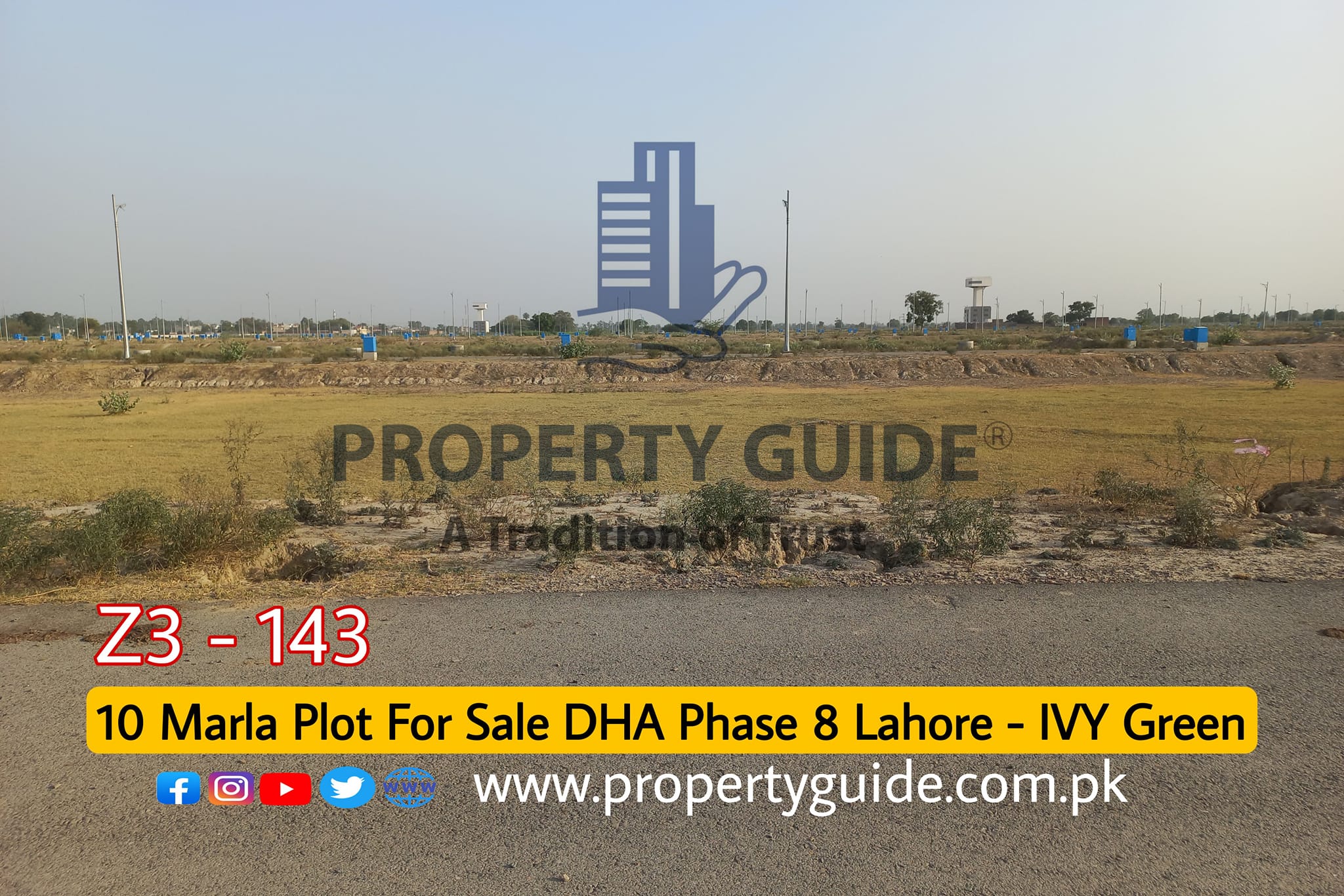 DHA Phase 8 IVY Green Plot For Sale