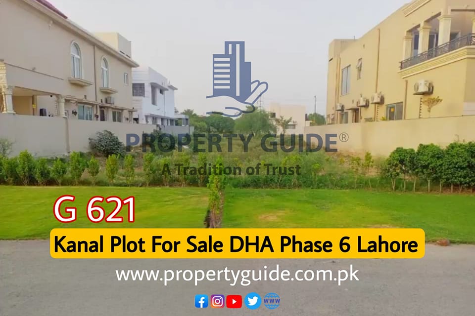 DHA Phase 6 Lahore G Block Plot For Sale