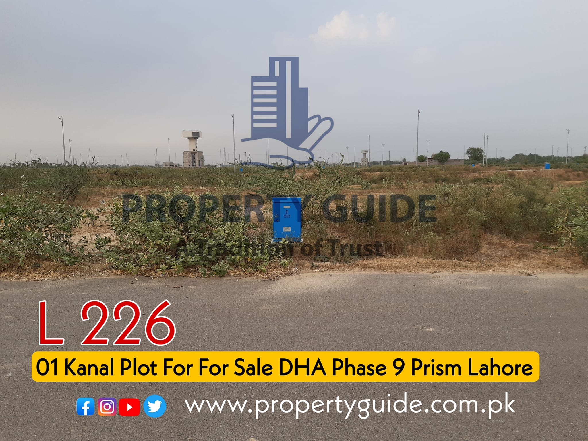 DHA Phase 9 Prism Lahore Kanal Plot For Sale
