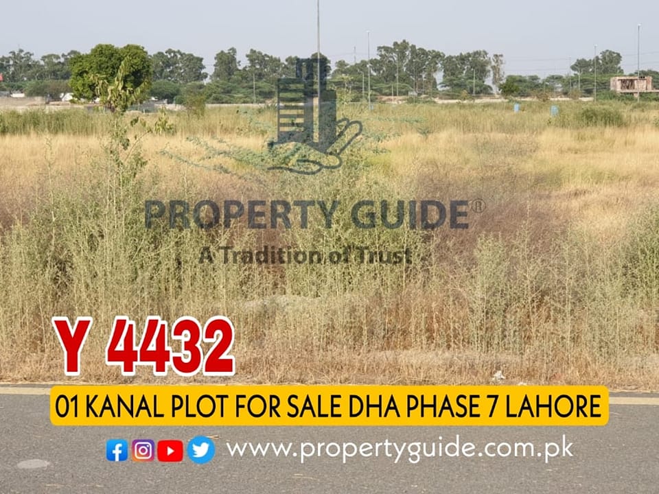 DHA Phase 7 Plot For Sale – Facing 2 Kanal