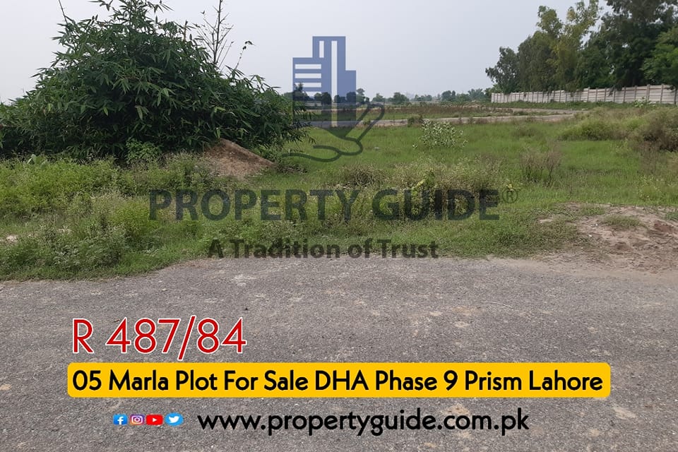 05 Marla Plot For Sale In DHA Phase 9 Prism Lahore