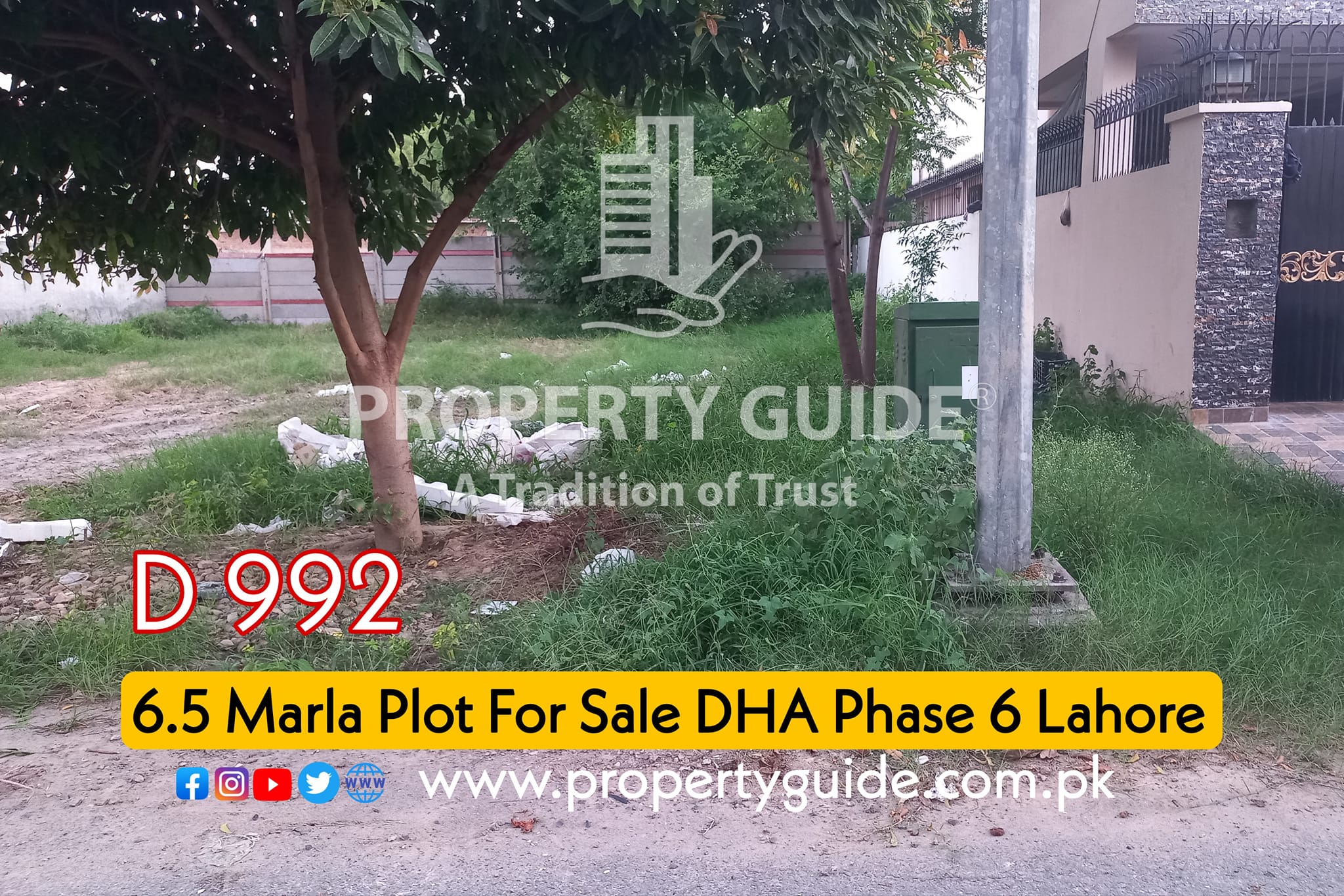 6.5 Marla Plot For Sale DHA Phase 6 Lahore – Property Guide