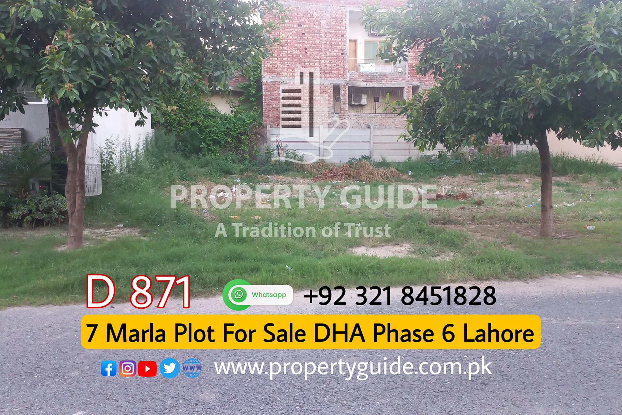 07 Marla Plot For Sale In DHA Phase 6 Lahore – Property Guide