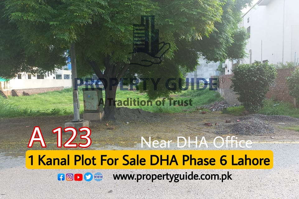 DHA Lahore Phase 6 Kanal Plot For Sale
