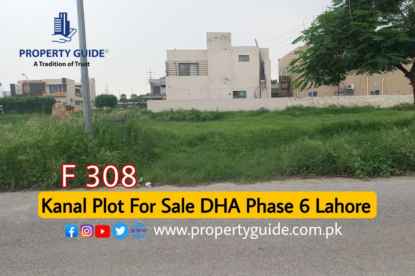 Plot For Sale DHA Phase 6 Lahore