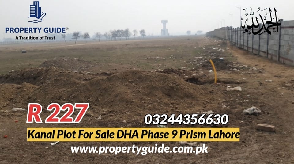 26 Marla Possession Plot For Sale In DHA Phase 9 Prism Lahore