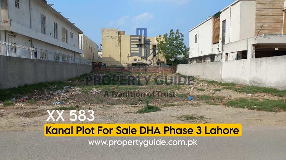 Plot For Sale In DHA Lahore Phase 3