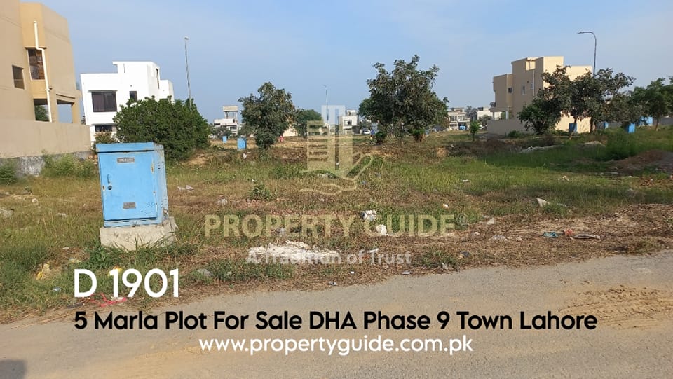 Residential Plots for sale in DHA 9 Town Block D Lahore